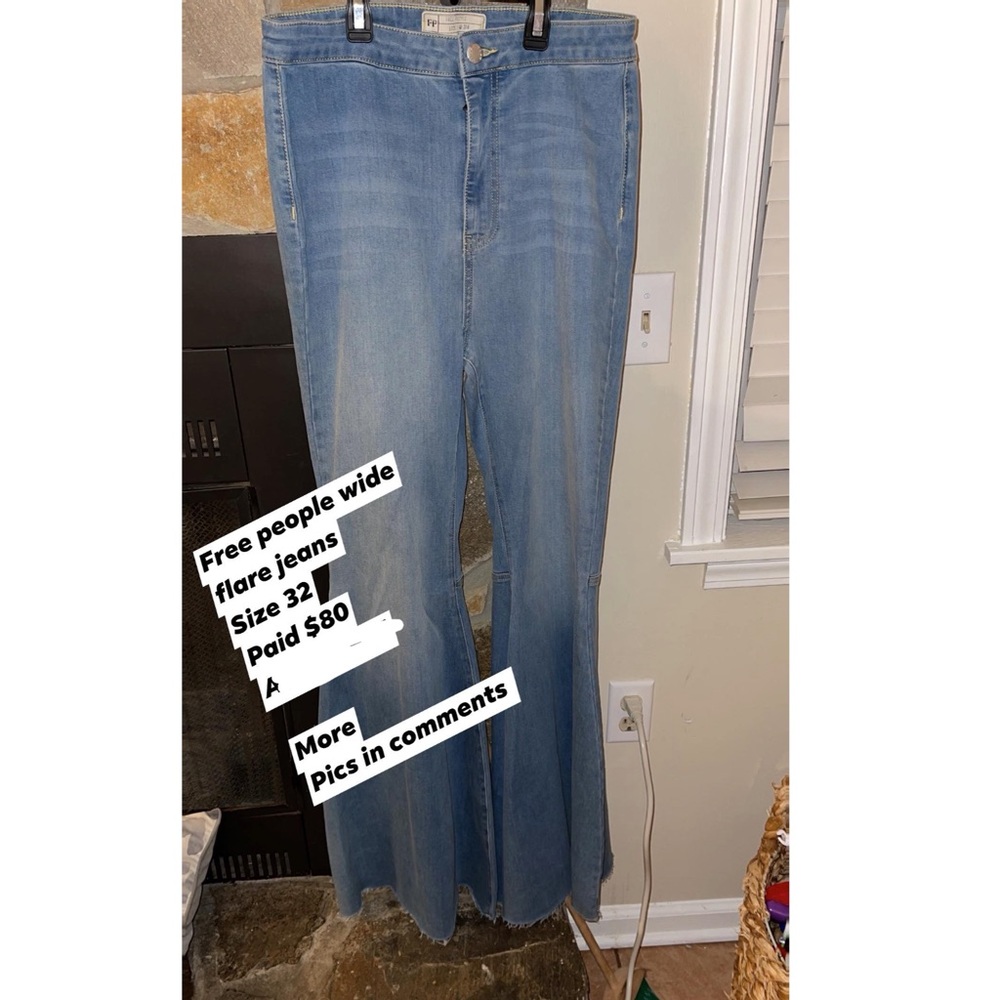 Free People flare jeans